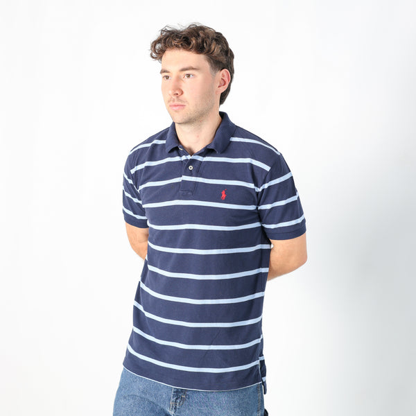 Navy Blue 90s Polo Ralph Lauren T-Shirt (M)
